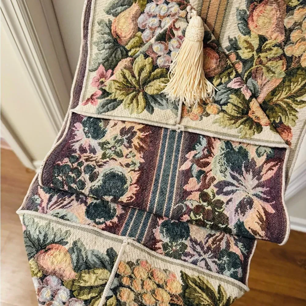 Medieval Tapestry Runner 83” long